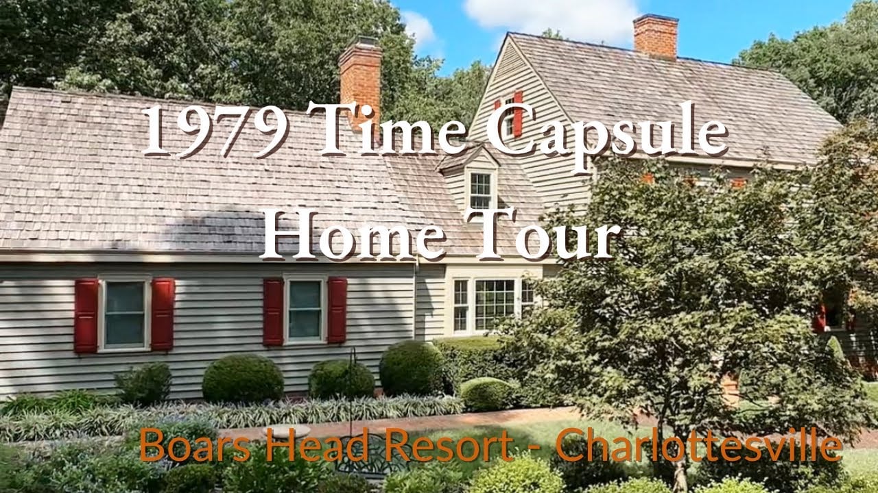 1979 Time Capsule Home Tour in Charlottesville, VA - 1.6 Million Dollar