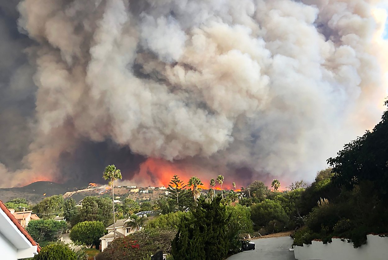 wildfires California 