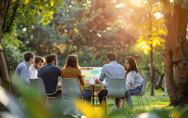 Friendly Bay Park neighborhood