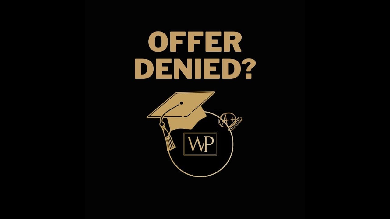 What to do after your Offer gets DENIED!