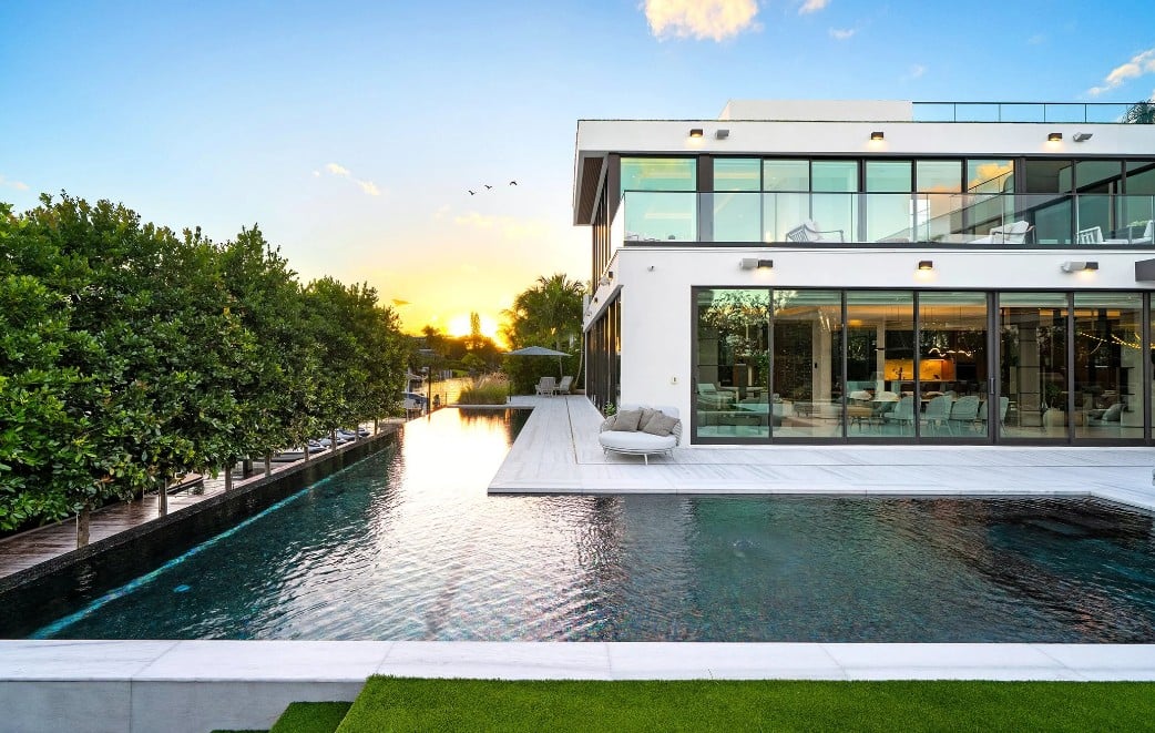 New Construction Home in Miami's Bay Point Neighborhood Sells For Record-Setting $27.25 Million