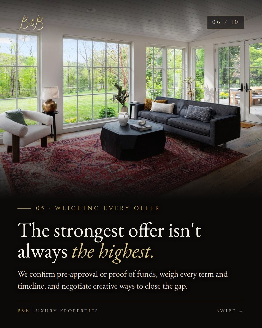 Not Listed. Introduced. The B&B Seller Journey, From First Conversation to Closing Day