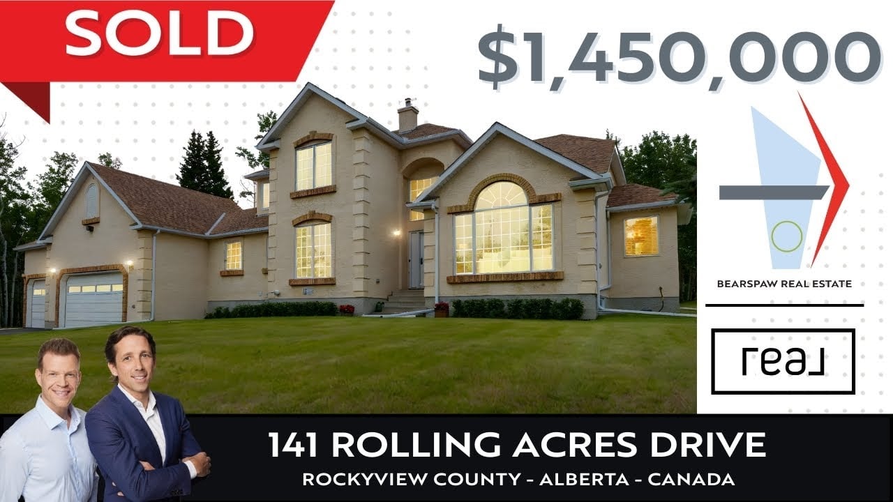 Bearspaw Real Estate Luxury Tour: 141 Rolling Acres Drive