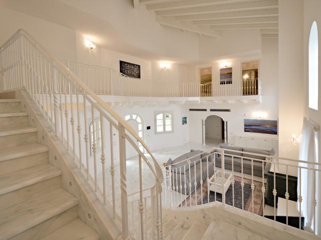 Newly Built Tuscan Villa With Marble Features