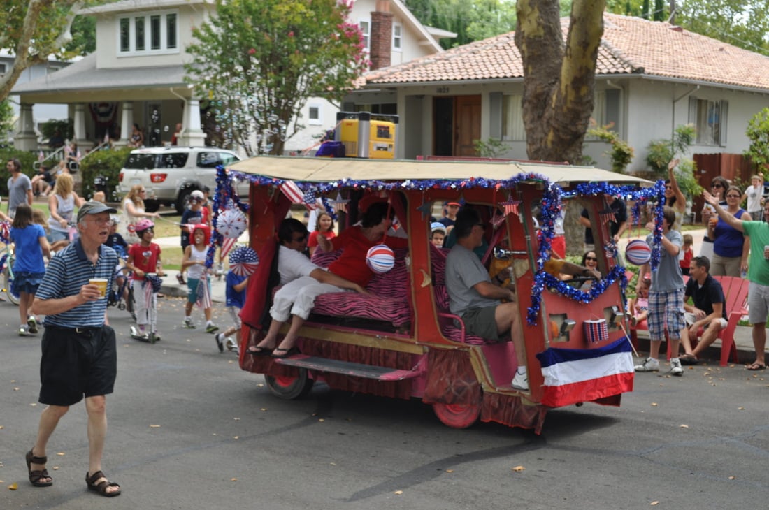 East Sacramento 4th of July Parade! Gonsalves Re Properties!