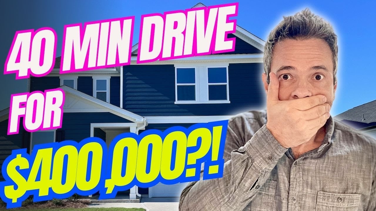 Would You Drive 40 Min For $400K?