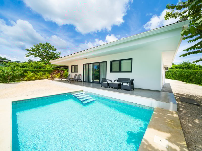 Cute Modern 3-Bedroom Bungalow | Just 5 Minutes from Playa Grande Beach!