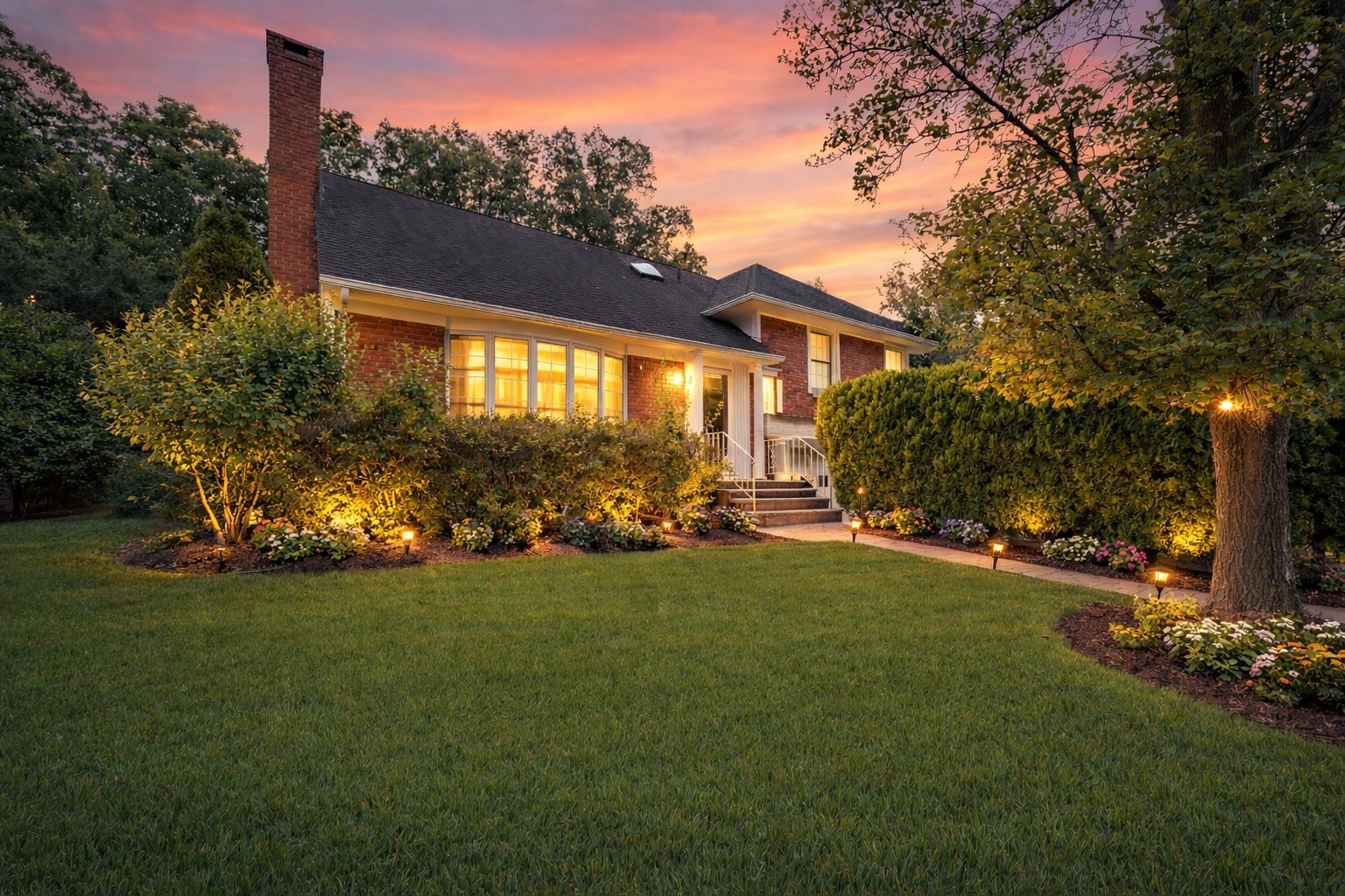 Renovated. Private. Prime Deerfield location.