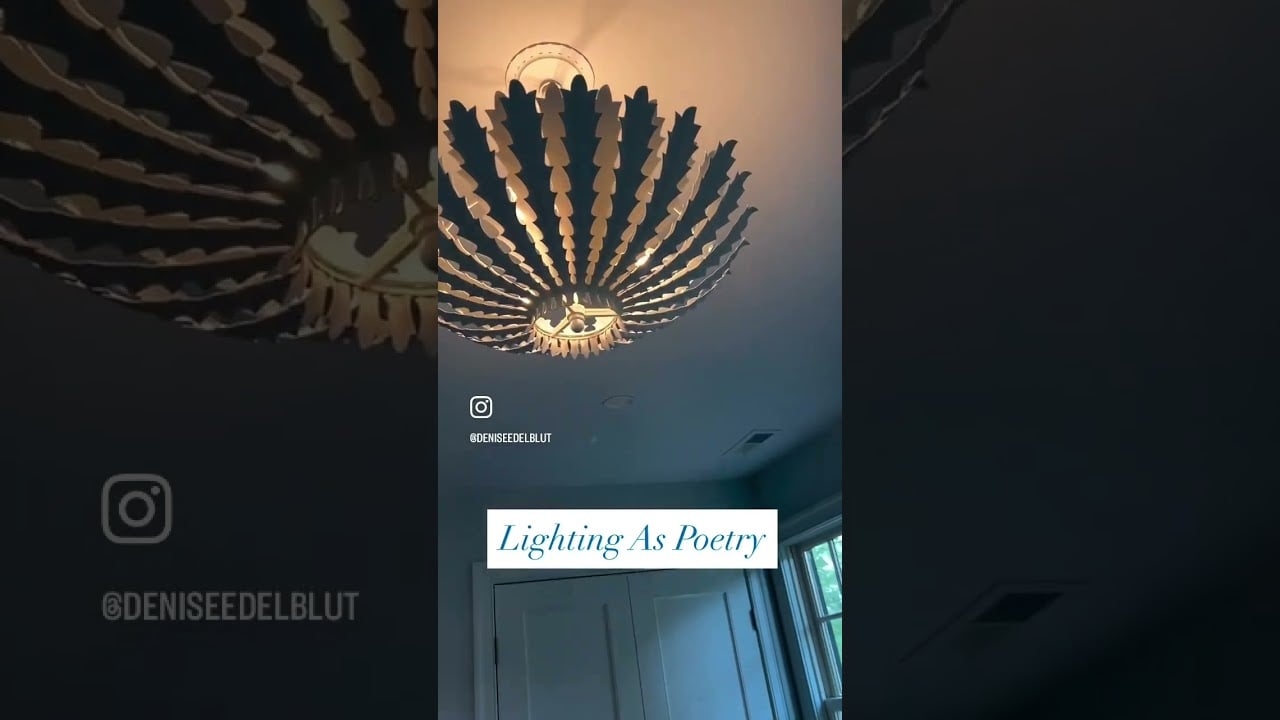 STUNNING Light Fixture at 100 W Bridge St!