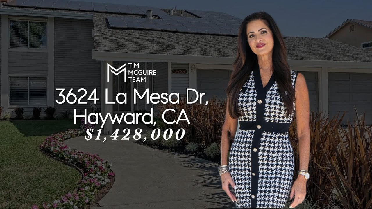 Explore 3624 La Mesa Dr, Hayward: Modern 4-Bedroom Home with Luxury Finishes & Scenic Views