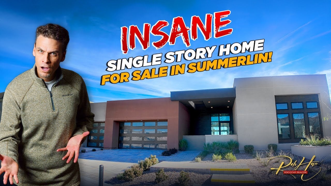 Glorious Summerlin Single-Story Luxury Home for Sale!