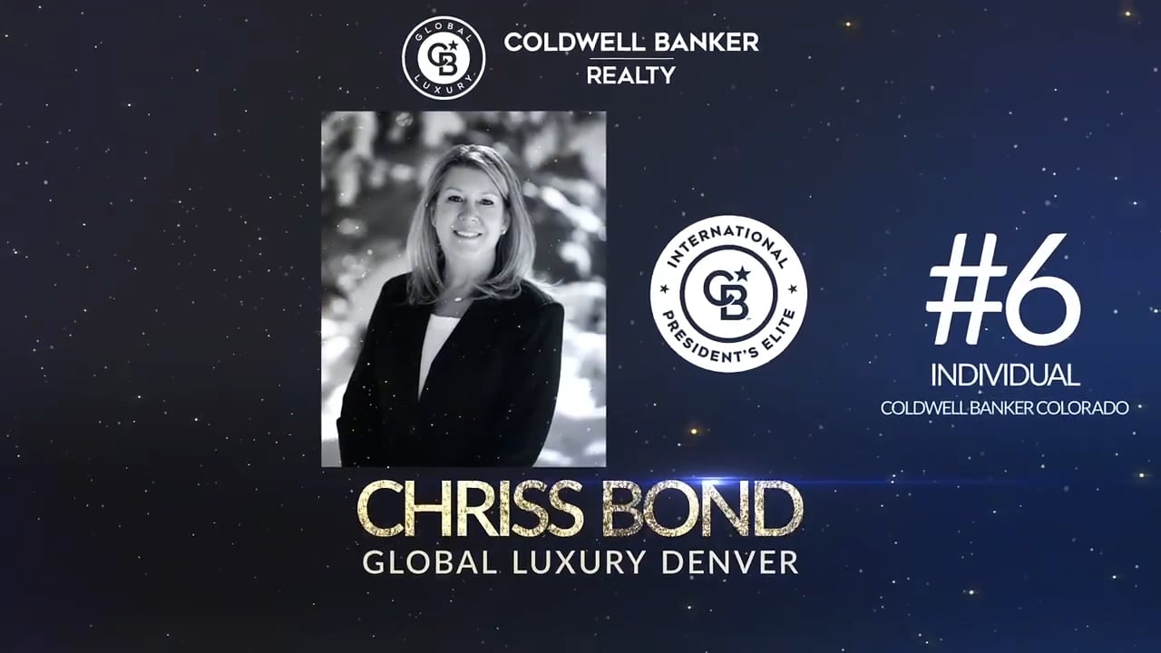 Coldwell Banker Awards 2021 - Chriss Bond
