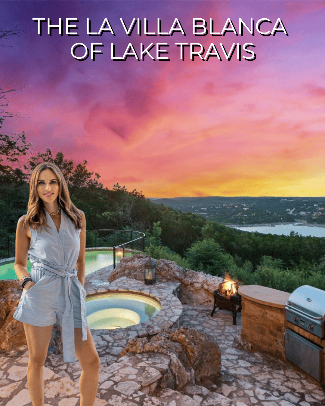The La Villa Blanca of Lake Travis