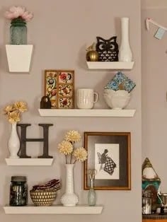 Styling Your Shelves
