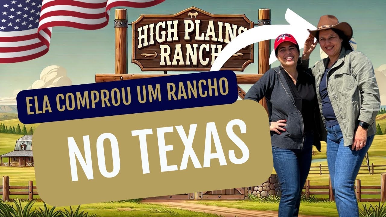 Entrevista! Ela comprou UM RANCHO no TEXAS