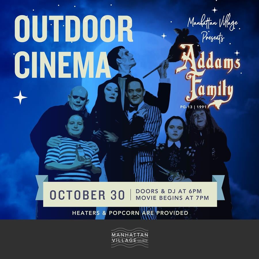 Outdoor Cinema ft Addams Family