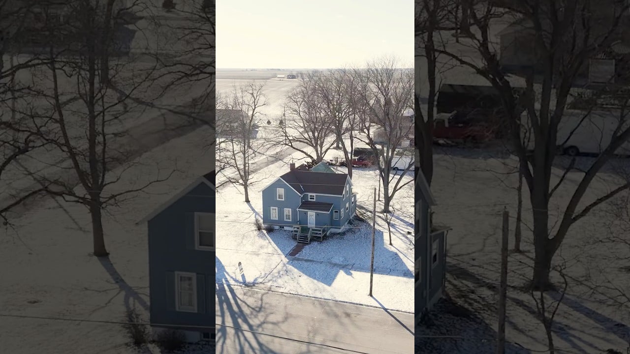Ashkum, Illinois Home for Sale | Updated Two Story on Corner Double Lot | Video Tour