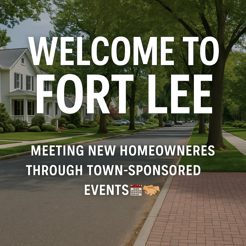 How New Fort Lee Homeowners Can Connect Through Town-Sponsored Events 🌆🤝