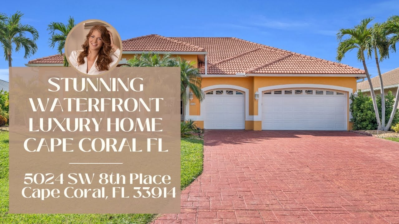 BOATER'S PARADISE - CAPE CORAL LUXURY, WATERFRONT POOL-HOME