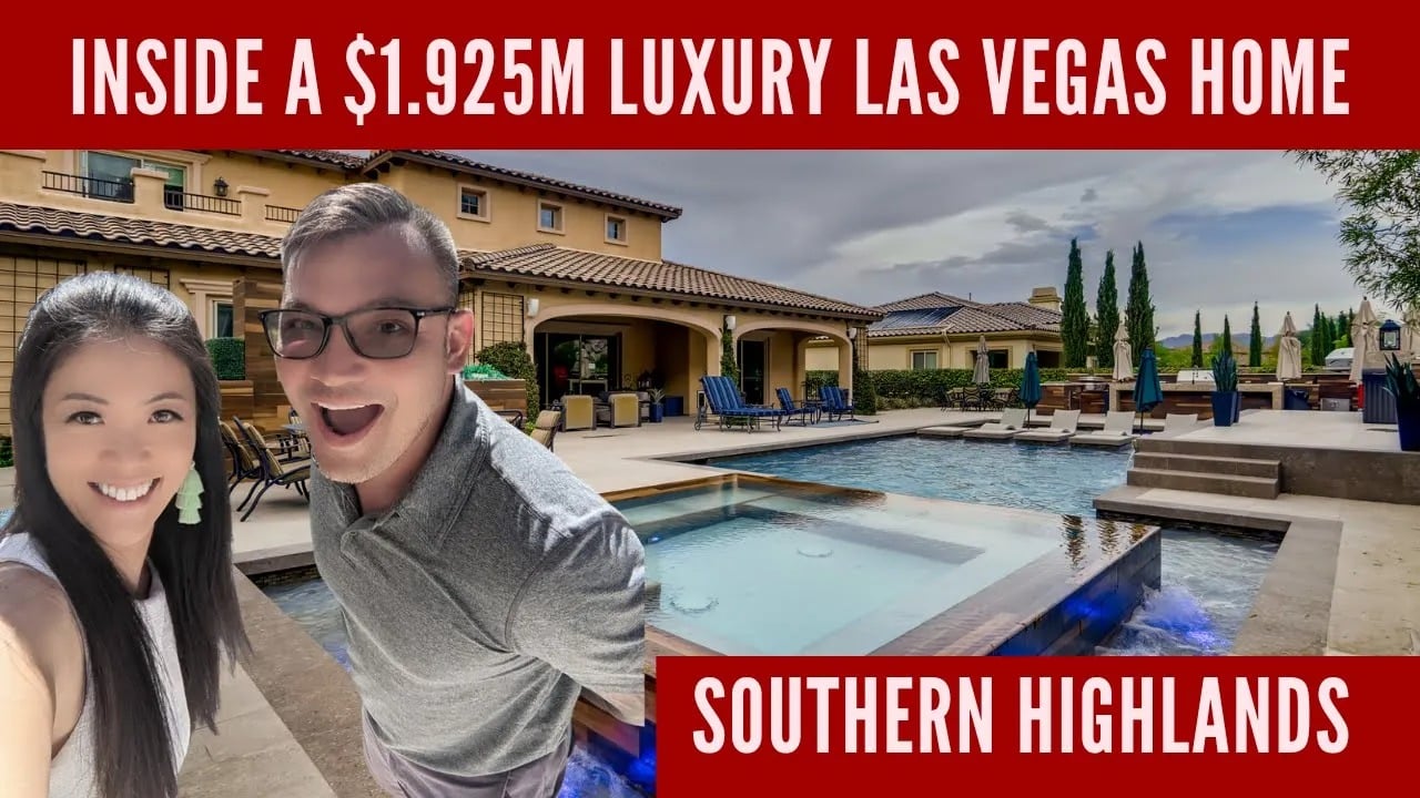 Inside a $1.925M Luxury Las Vegas Home in Southern Highlands l Home Tour with Chakits Krulsawat
