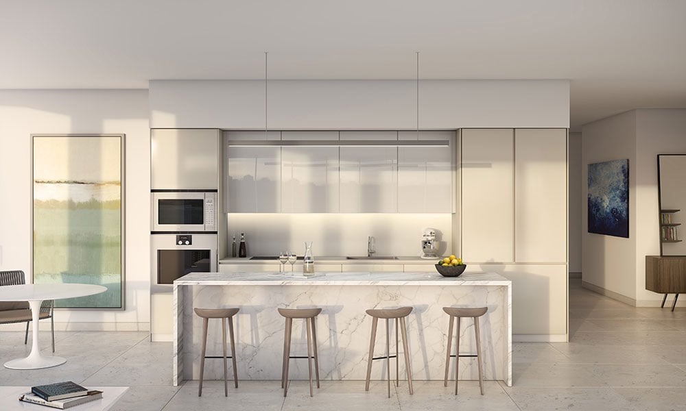 One River Point kitchen