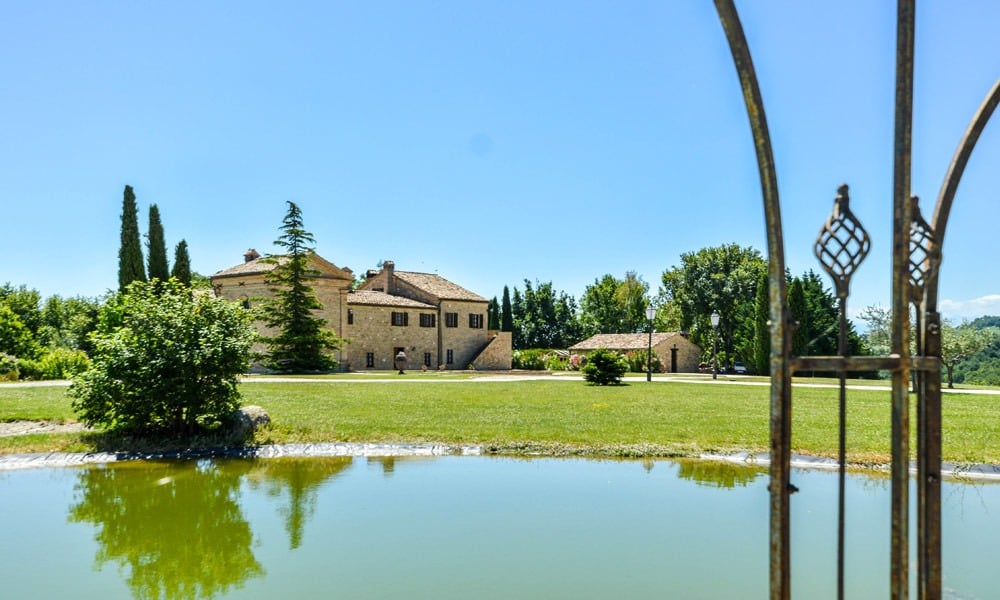 Monastery Near Treia With Golf Course And Pool