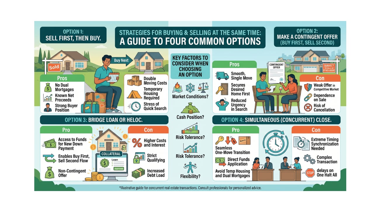 Should you sell first or buy first in Napa and Solano County?