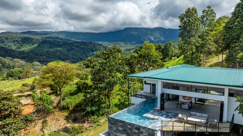 New Home Near Dominical in Exclusive Waterfall Community