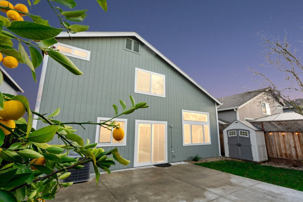 Exterior showcasing recent upgrades including roof and windows