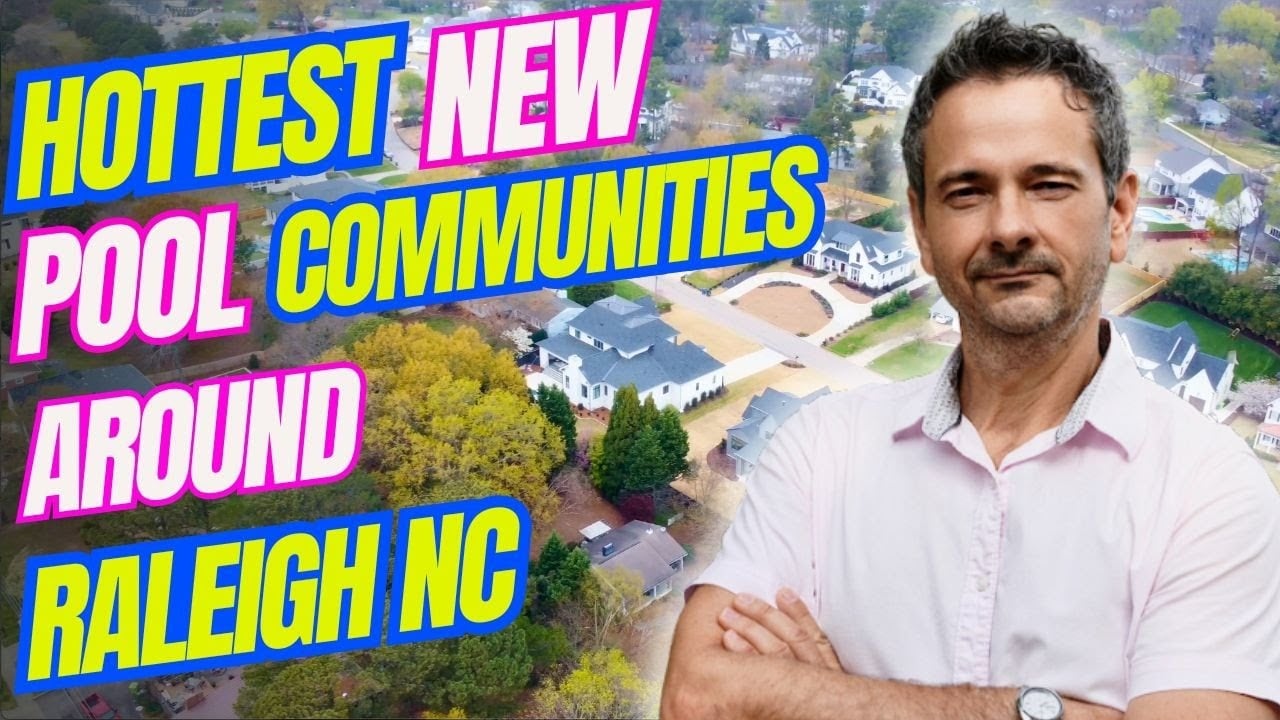 Hottest New Home POOL Communities in Raleigh, NC | Must-See