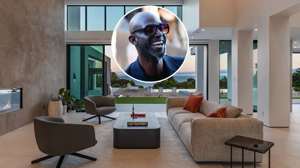 NBA Hall of Famer Kevin Garnett’s Former Ocean-View Malibu Mansion Lists for $48 Million