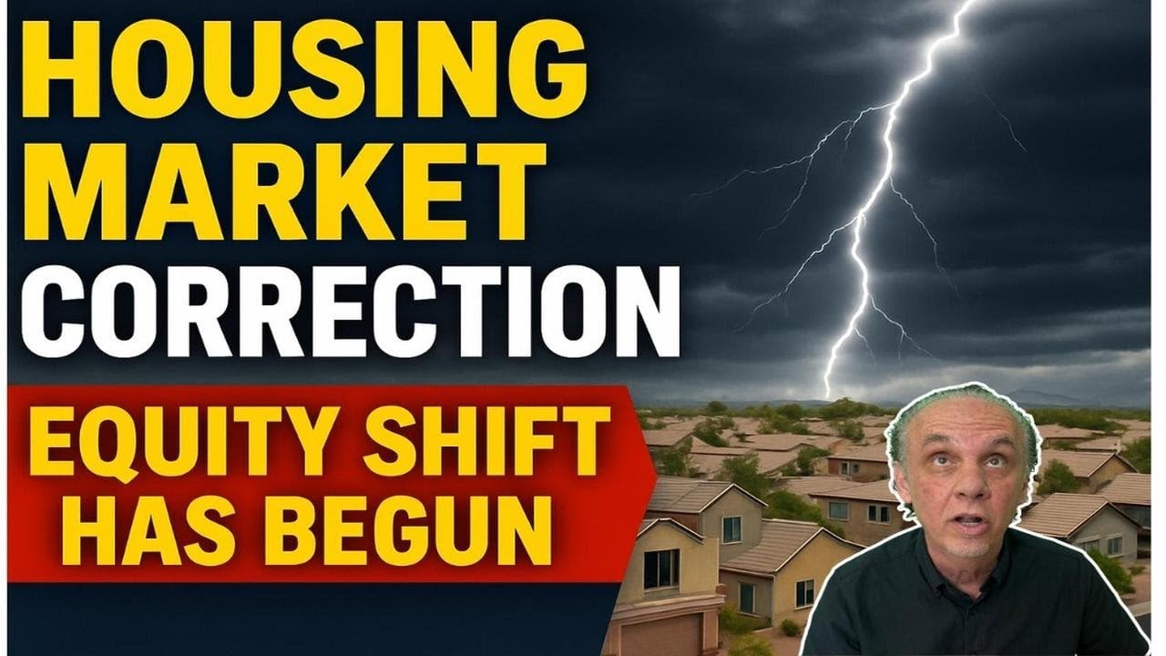 Equity Shift 2025: Housing Market Correction Explained for Arizona Buyers & Sellers