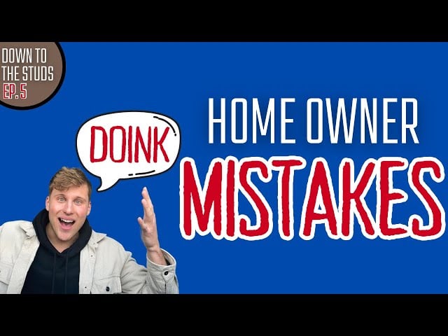 I LOCKED MYSELF OUT OF MY HOUSE! - First Time Home Owner Mistakes - Down To The Studs EP. 5