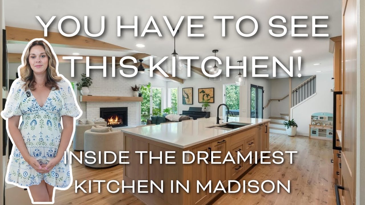 Remodeled Madison Home Tour | White Oak Kitchen + Park Views