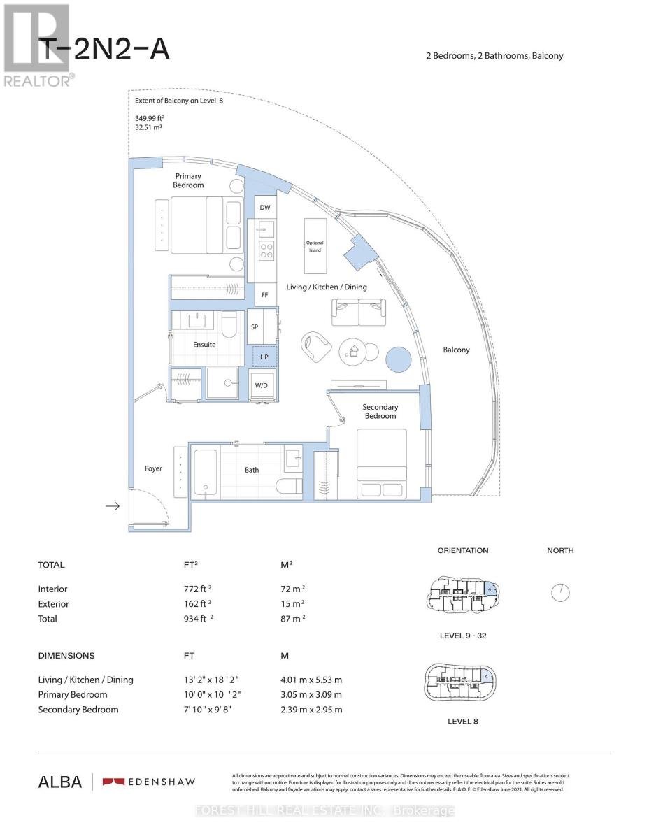 1 Fairview Rd E, #1804