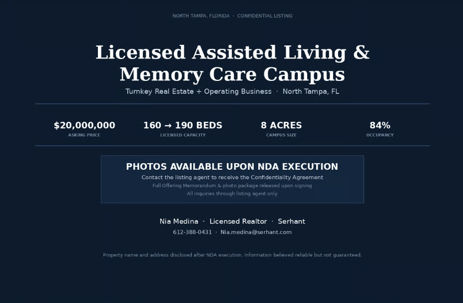 Private Address& Memory Care Facility