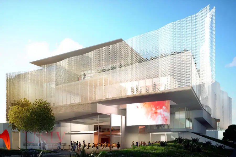 UNLV’s master plan: $100 million arts building