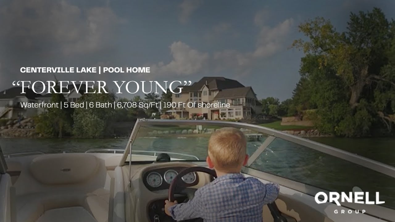 "FOREVER YOUNG" ON THE LAKE: $1.9M Lake Home | Pool + Beach = Double the Fun #ornellgroup
