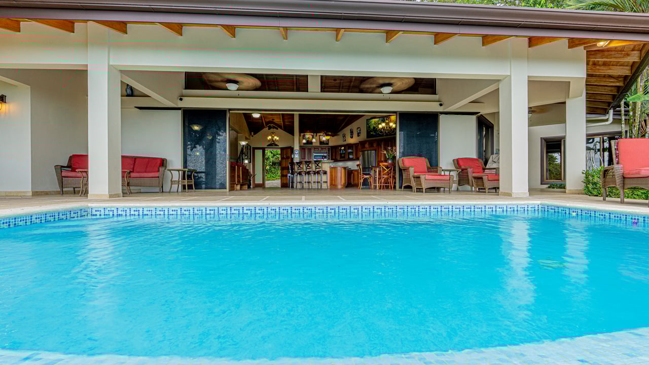 Private Luxury Villa with Whale Tail Ocean View Close to Downtown Uvita