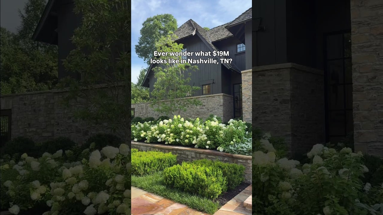What $19M gets you in Nashville, TN (hint: there's a fitness studio and a dine-in wine cellar)