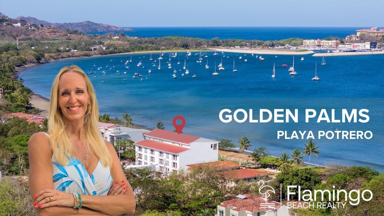 Golden Palms 4, Ground Floor, 2 Bed, 2 Bath | Titled Modern Beachfront Bliss Playa Potrero - $650k