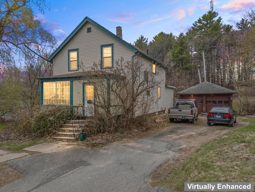 24 Park Ave. Auburn, Exterior Drone