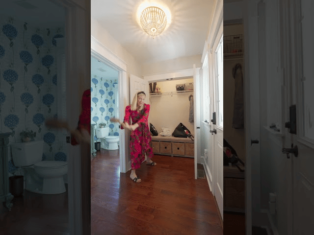 Closet to Mudroom - All Things Home