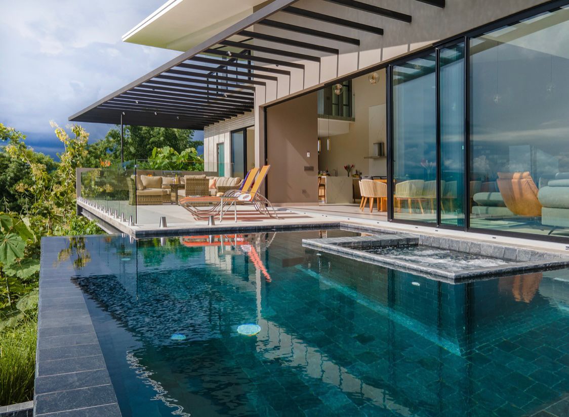 Modern Ocean View home, Gated Community