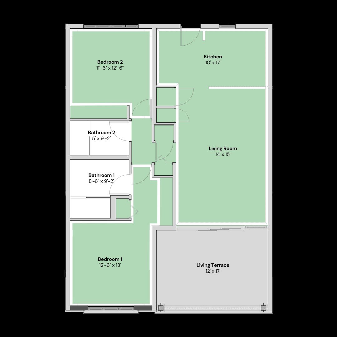 Rockley Residences - 2 Bedroom Units