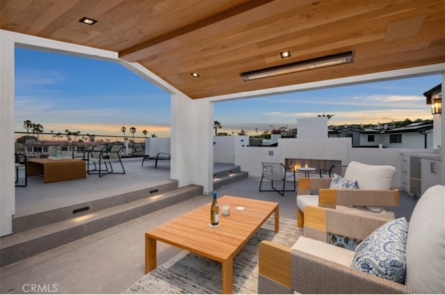 Biggest Deck in Balboa Coves Newport Beach