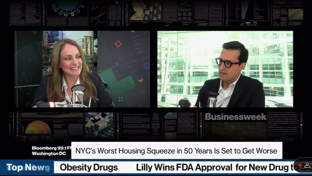 Bloomberg Businessweek with Frances Katzen —NYC Housing Costs & More!