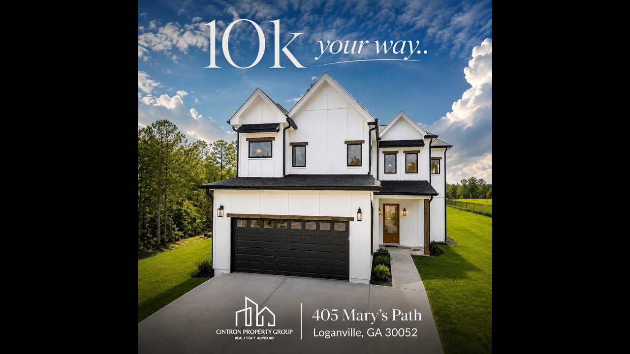 NEW CONSTRUCTION in Loganville, GA | No HOA + Pool-Ready Backyard