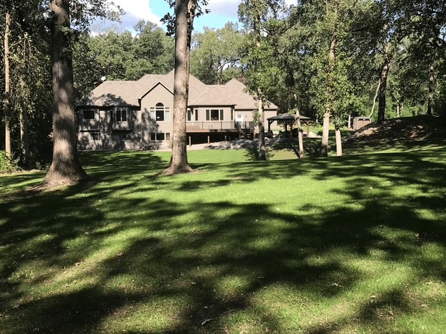 Walkout one level on 2.8 acres