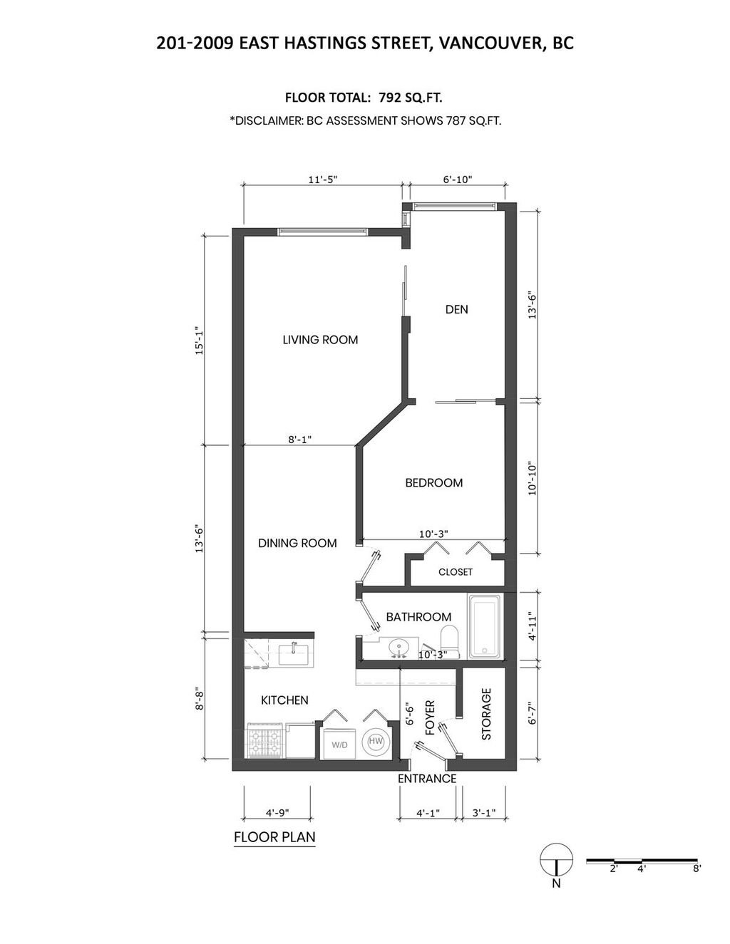 2009 E Hastings St, #201